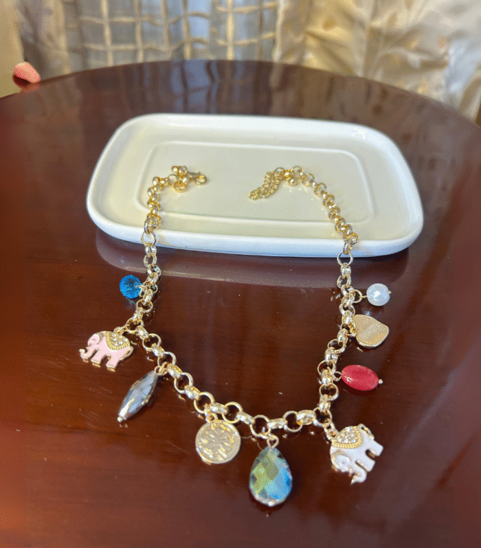 Elephant Charm Necklace