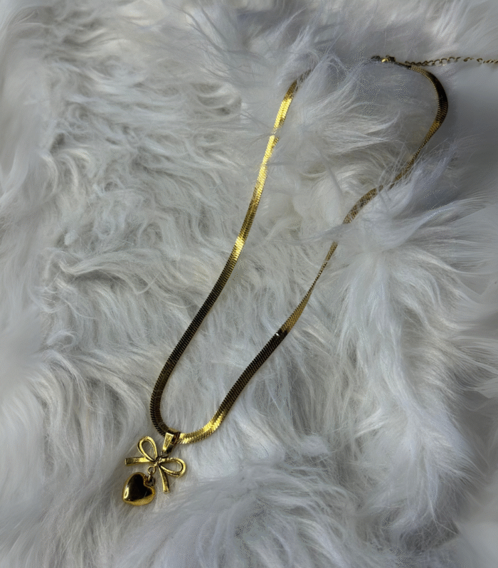 Live Your Dream Heart Necklace