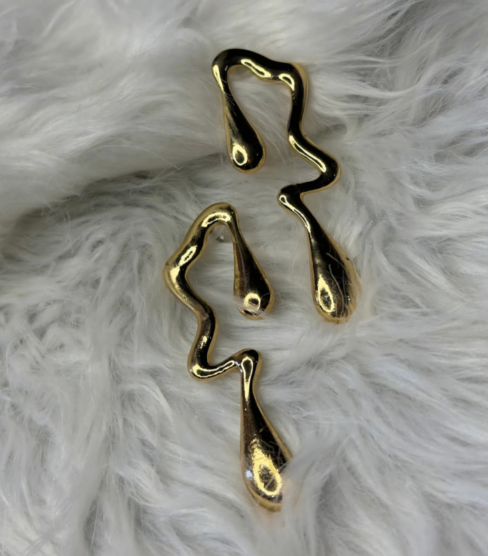 Honeyed cascade Earrings