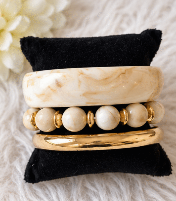 Marble Luxe Bracelet Stac