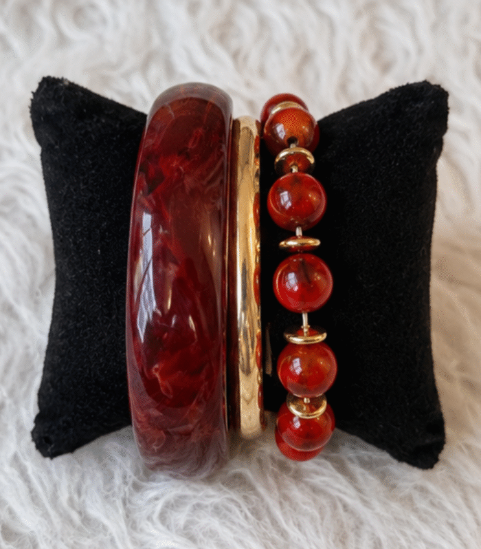 Ruby Tortoise Bracelet