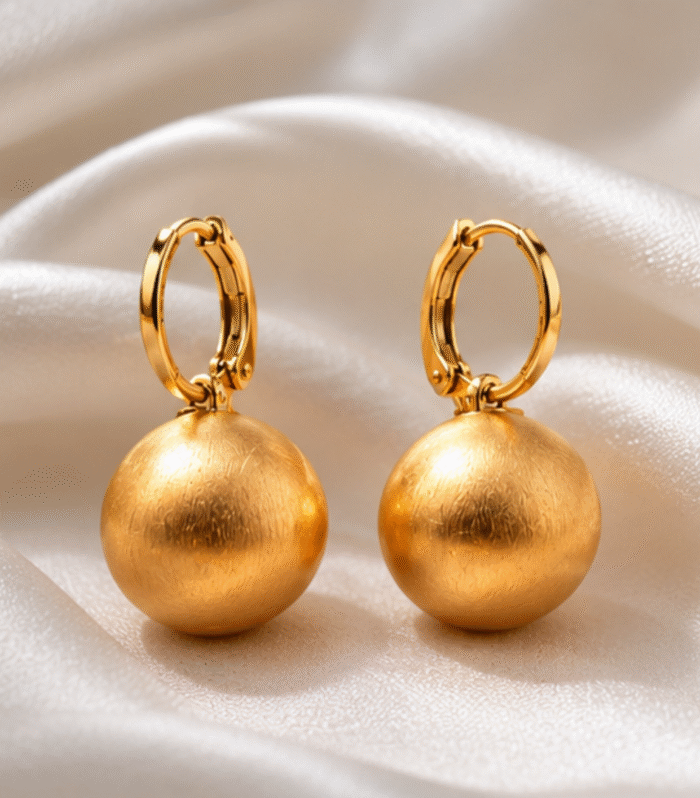 Nush Golden Embrace Earrings